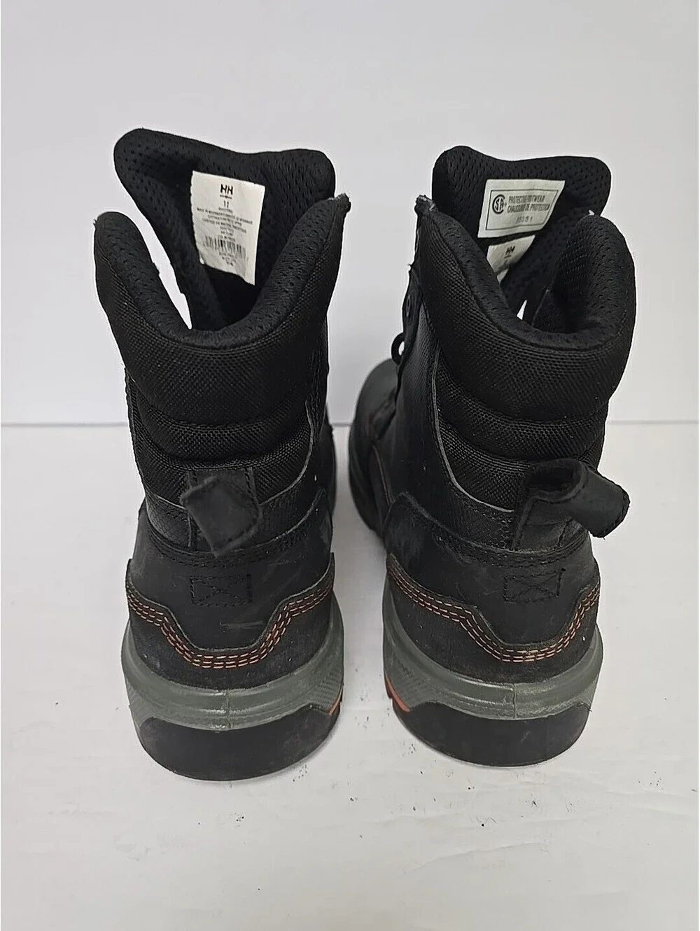 Helly Hansen Men's 6” FreshTech Steel Toe Work Boots HHS232001 Black Size 12M